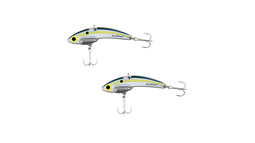 SteelShad Mini, 2 Pack, 1/4 Oz, Sexy Shad, SSL-10077