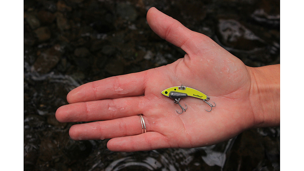 SteelShad Mini, 2 Pack, 1/4 Oz, Yellow Shad, SSL-10079