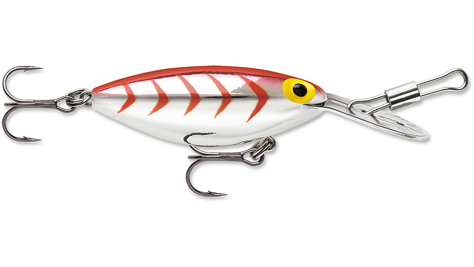 Storm Original Hot N Tot 05 Hard Bait, Metallic Silver / Red HB, H115