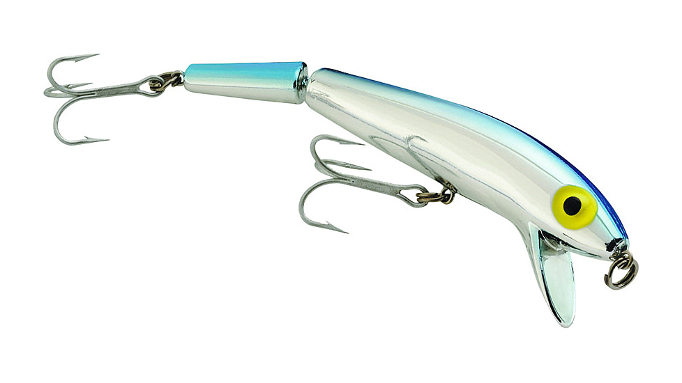 Storm Original Jointed Thunderstick Lure, Suspending, Metallic Silver/Blue Back, 5 1/2in, 5/8oz, JBJ103