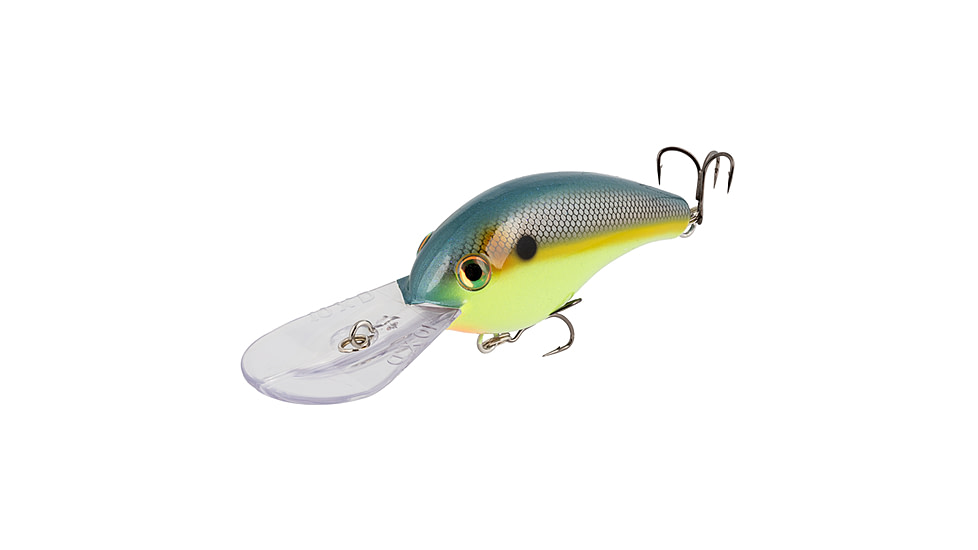 Strike King 10XD Elite Crankbaits, Chartreuse Sexy Shad 2.0, 2oz, HC10XDE-539