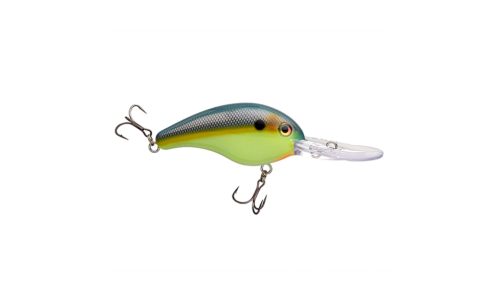 Strike King 10XD Elite Crankbaits, Chartreuse Sexy Shad 2.0, 2oz, HC10XDE-539