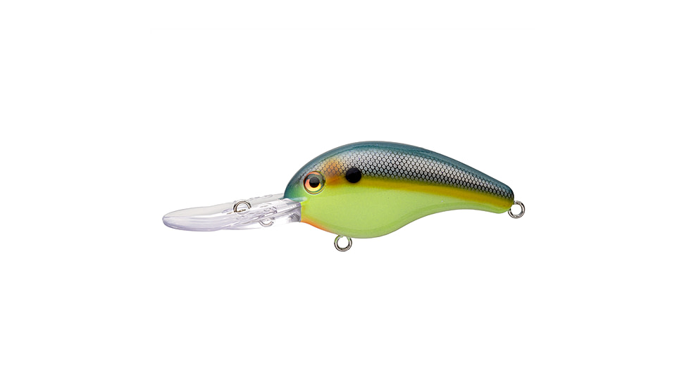 Strike King 10XD Elite Crankbaits, Chartreuse Sexy Shad 2.0, 2oz, HC10XDE-539