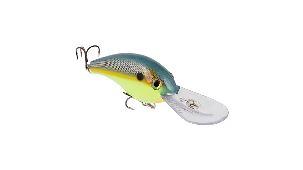 Strike King 10XD Elite Crankbaits, Chartreuse Sexy Shad 2.0, 2oz, HC10XDE-539