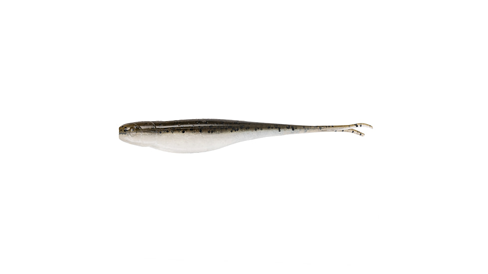 Strike King 3X Z-Too Softbait, 4 pack, 7in, Dirty Shad, 12-36726