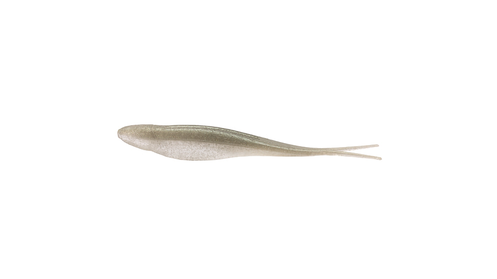 Strike King 3X Z-Too Softbait, 4 pack, 7in, Prism Tennessee Shad, 12-36720