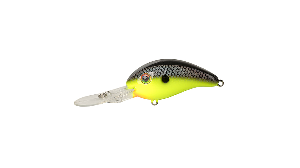 Strike King 3XD Elite Crankbaits, Chartreuse Baitfish, 7/16oz, HC3XDE-432