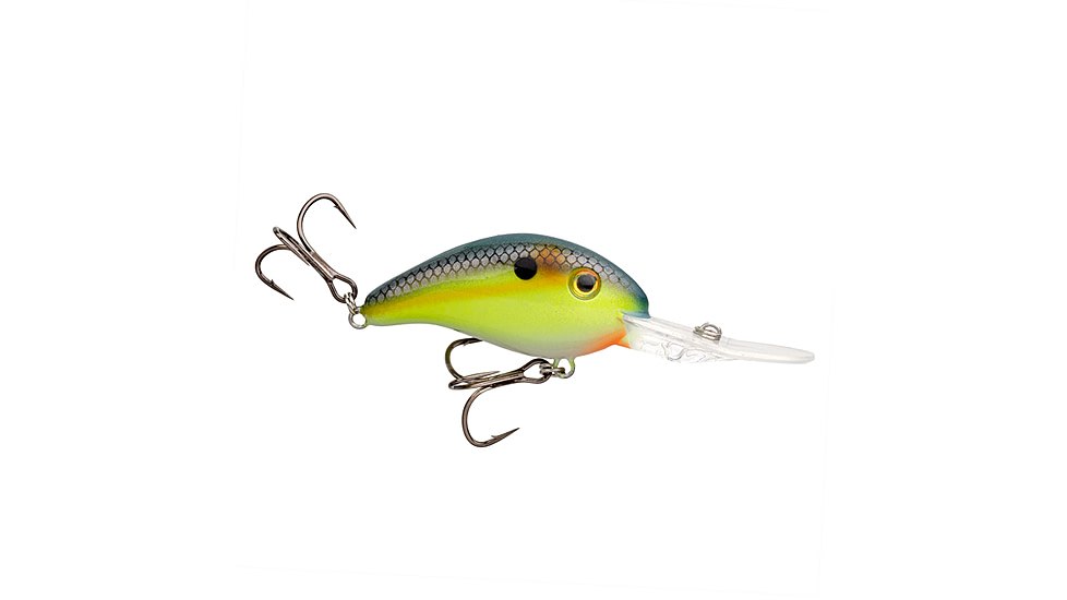 Strike King 3XD Elite Crankbaits, Chartreuse Sexy Shad 2.0, 7/16oz, HC3XDE-539