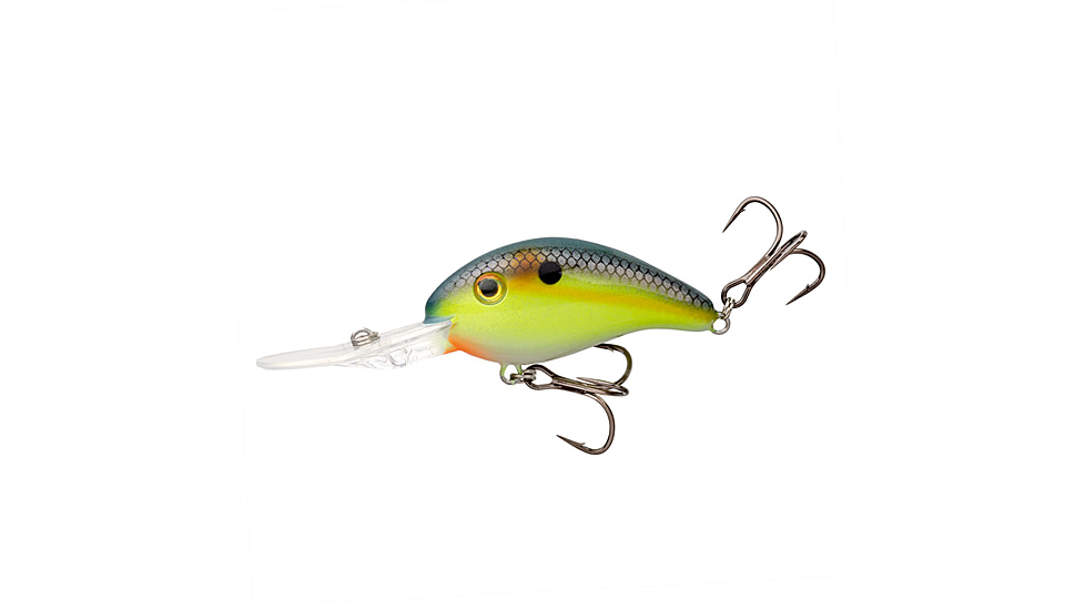 Strike King 3XD Elite Crankbaits, Chartreuse Sexy Shad 2.0, 7/16oz, HC3XDE-539