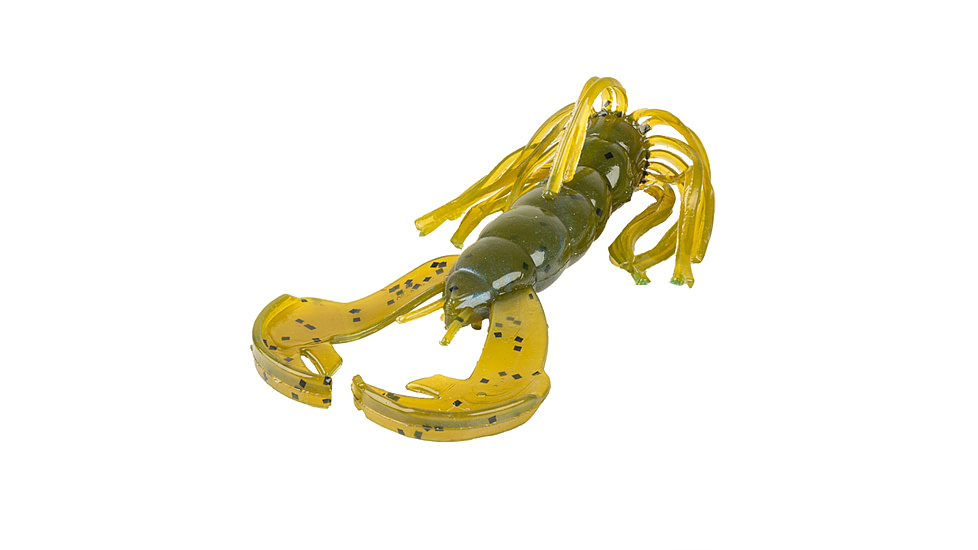 Strike King Baby Luau Craw, Blue Craw, 3in, RGBLCRW-108