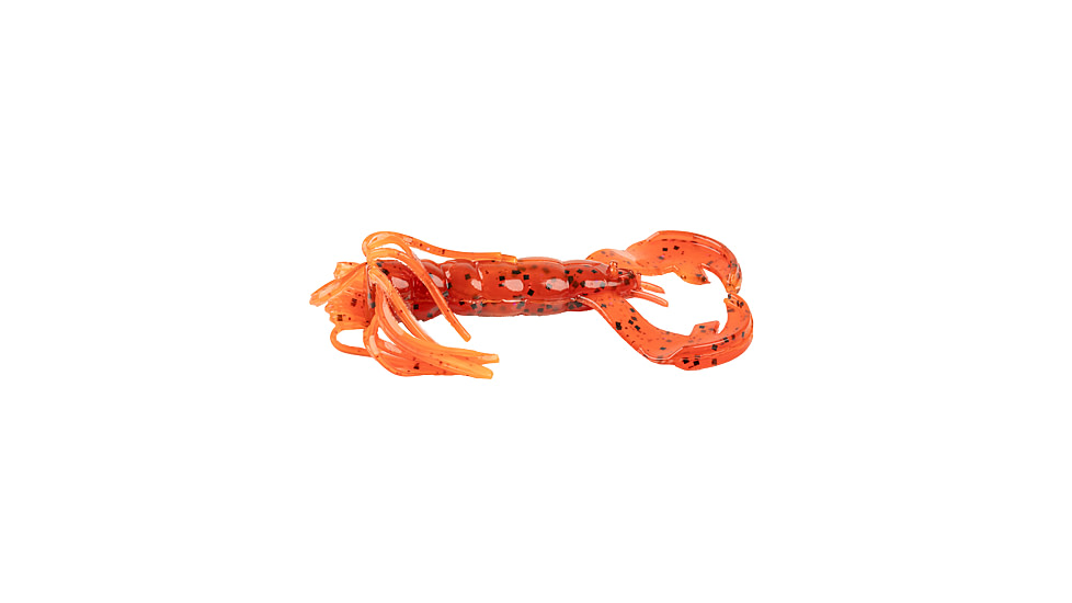 Strike King Baby Luau Craw, Fire Craw, 3in, RGBLCRW-900