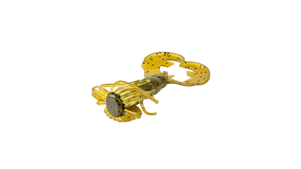 Strike King Baby Luau Craw, Green Pumpkin, 3in, RGBLCRW-46