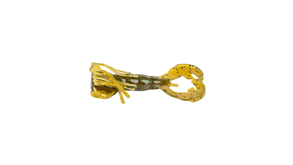Strike King Baby Luau Craw, Green Pumpkin, 3in, RGBLCRW-46