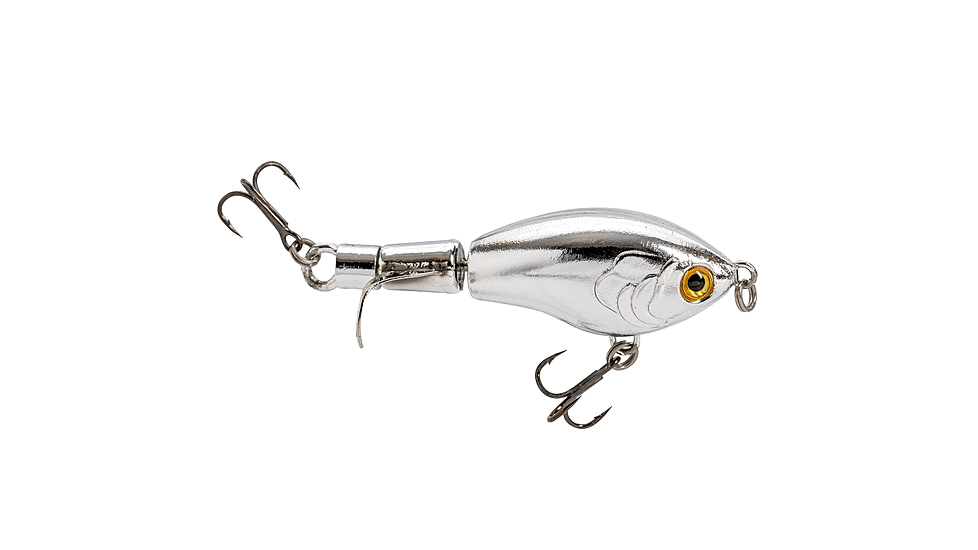 Strike King Bitsy Chickin Hardbait, 2.5in, 1/4oz, Carolina Chrome, 12-36269