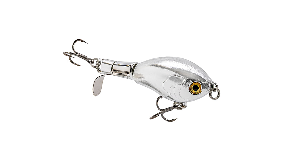 Strike King Bitsy Chickin Hardbait, 2.5in, 1/4oz, Carolina Chrome, 12-36269