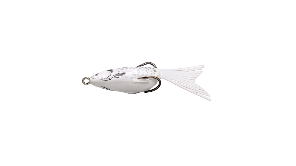 Strike King Bitsy Pad Swimbait, Pearl, 1/4oz, BPAD-84