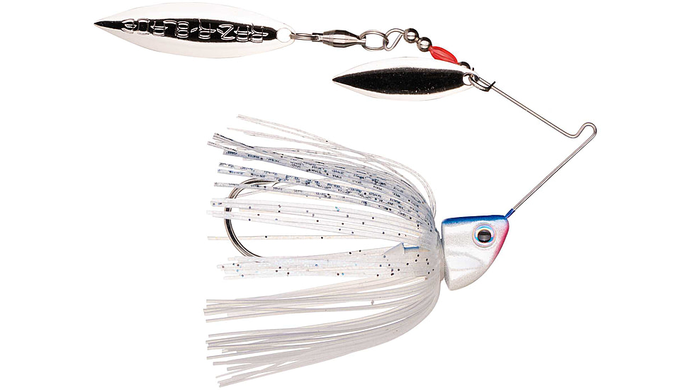 Strike King Burner Spinnerbait, Blue Shad, 1/4oz, 1 Pack, BURN14-209S
