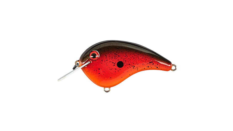 Strike King Chick Magnet Jr Fishing Lure, Flatside Crankbait, Tomato Soup, 1/4oz, HCCMJ-340, HCCMJ-340