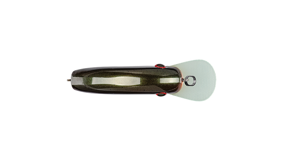 Strike King Chick Magnet Jr Fishing Lure, Flatside Crankbait, Tomato Soup, 1/4oz, HCCMJ-340, HCCMJ-340
