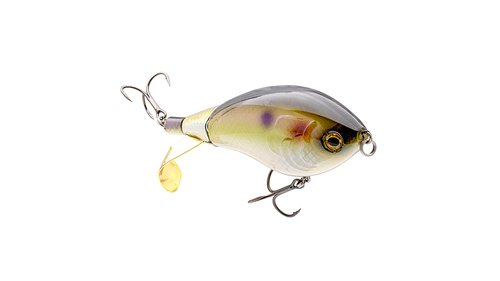 Strike King Clickin Chickin Hardbait, 3in, 3/4oz, Ghost Herring, 12-36395