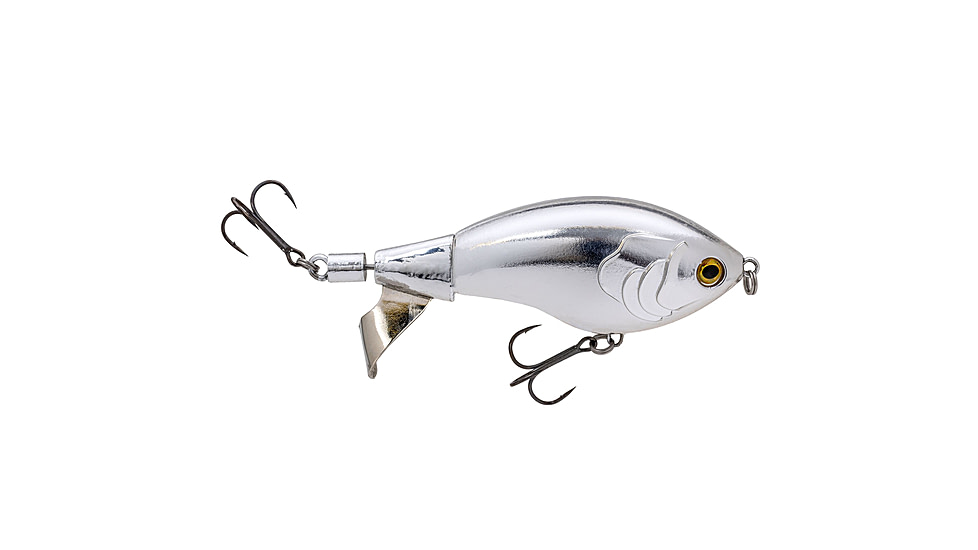 Strike King Clickin Chickin Hardbait, 4in, 1.4oz, Carolina Chrome, 12-36381