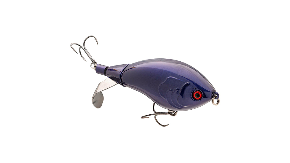 Strike King Clickin Chickin Hardbait, 4in, 1.4oz, Purple Demon, 12-36377