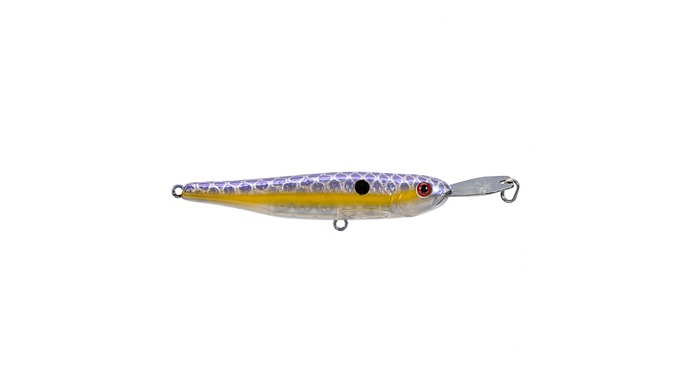 Strike King Evader 90 Topwater Baits, Chartreuse Shad, 9cm/3.5in, HCEV90-598