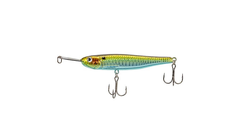 Strike King Evader 90 Topwater Baits, Chrome Herring, 9cm/3.5in, HCEV90-862