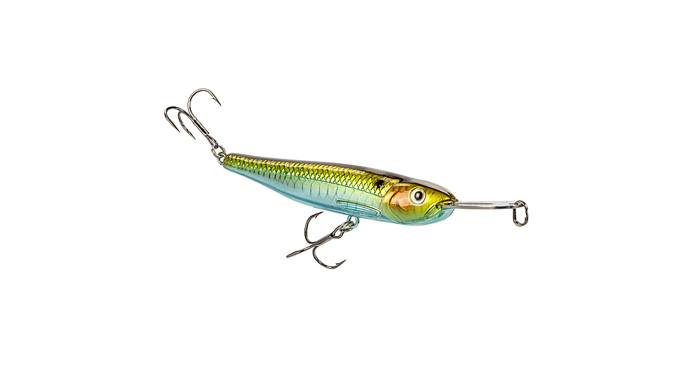 Strike King Evader 90 Topwater Baits, Chrome Herring, 9cm/3.5in, HCEV90-862