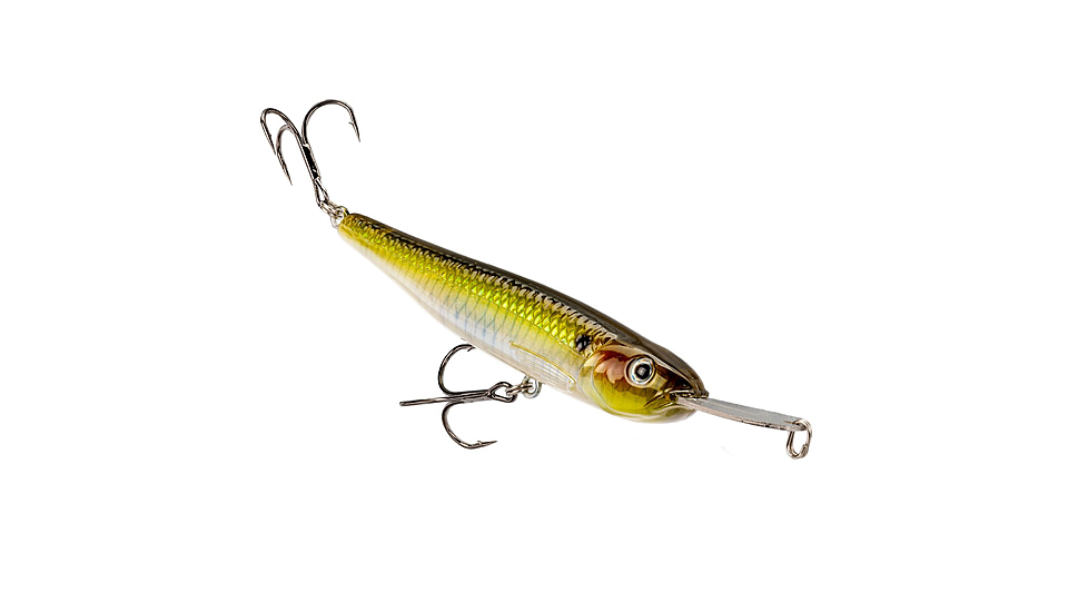 Strike King Evader 90 Topwater Baits, Ghost Herring, 9cm/3.5in, HCEV90-864