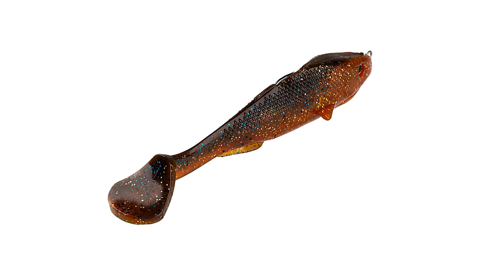 Strike King Final Copy Weedless Softbait, 1 pack, 6in, Orange Bream, 12-36070