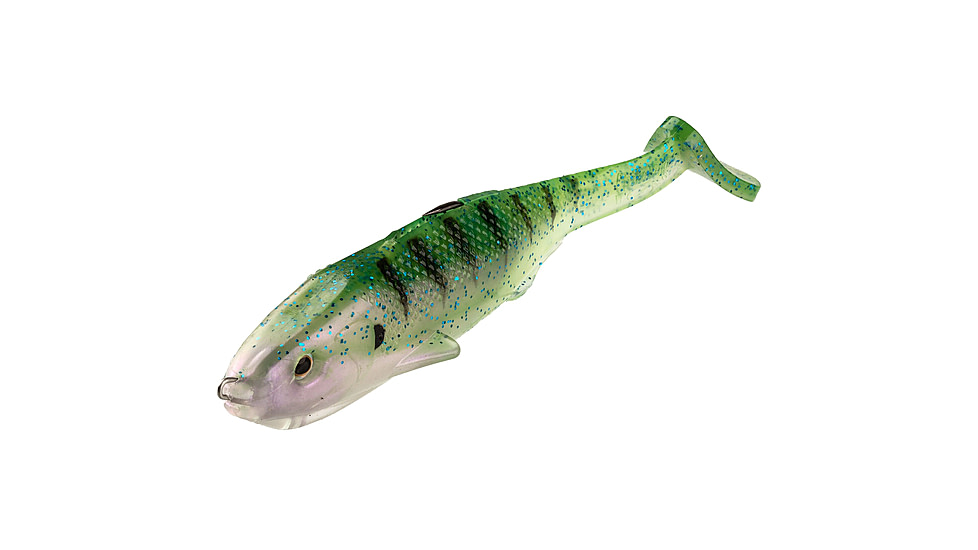 Strike King Final Copy Weedless Softbait, 1 pack, 6in, Phantom Bluegill, 12-36072