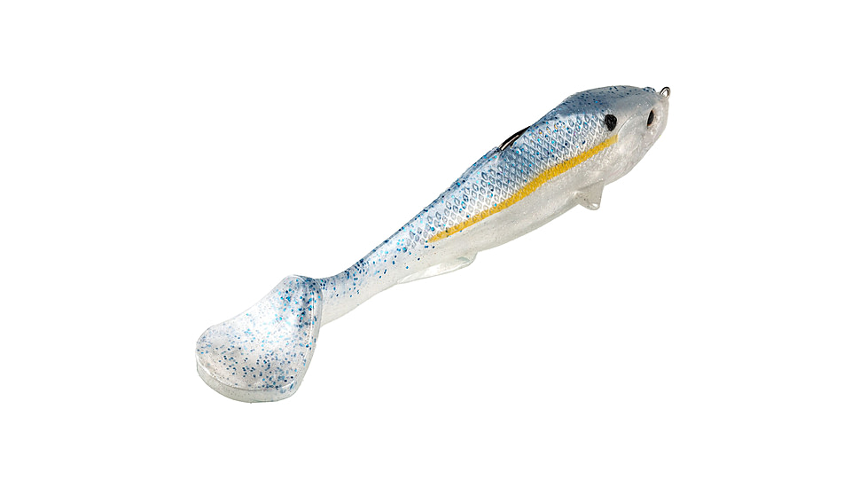 Strike King Final Copy Weedless Softbait, 1 pack, 6in, Sexy Shad, 12-36068