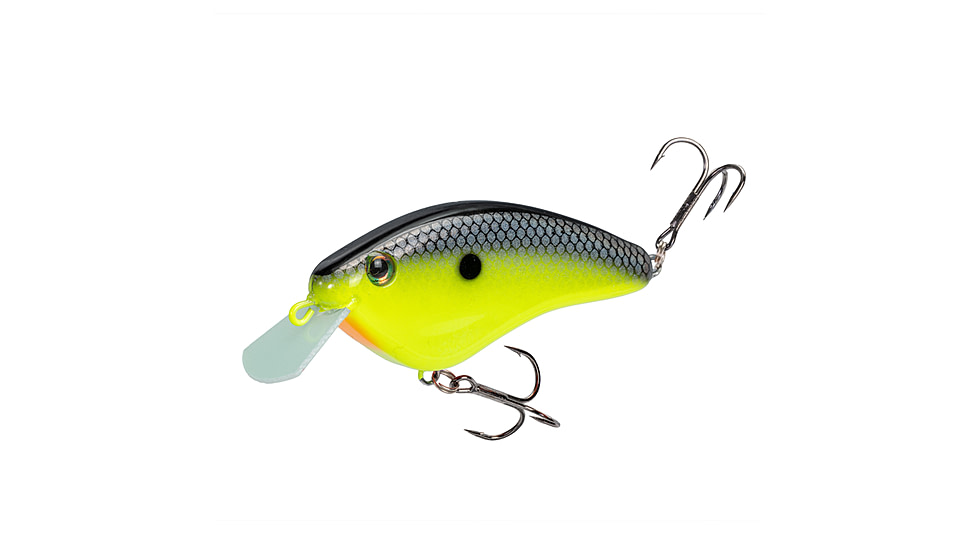 Strike King Hardliner 35 Crankbait, 2.5in, 5/16oz, Chartreuse Baitfish, 12-36287