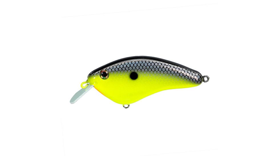 Strike King Hardliner 35 Crankbait, 2.5in, 5/16oz, Chartreuse Baitfish, 12-36287