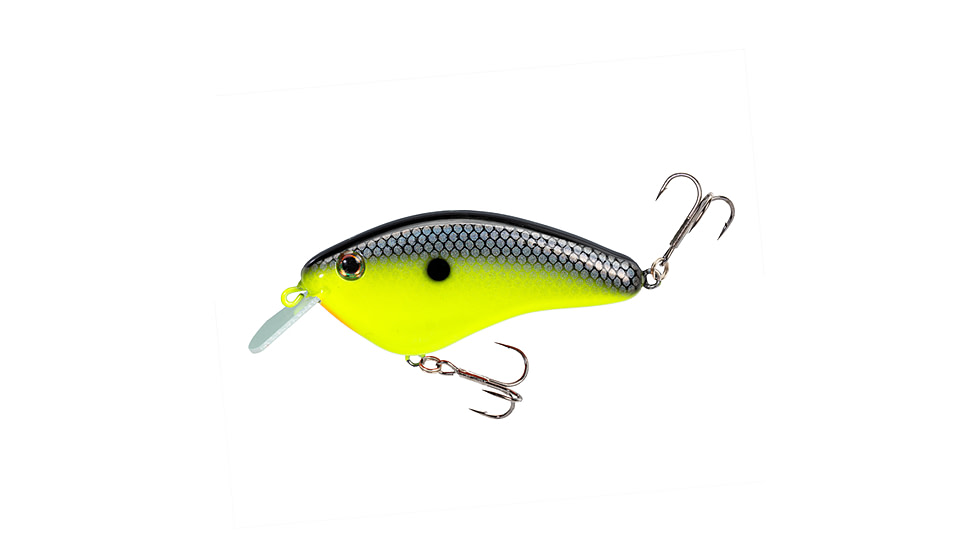 Strike King Hardliner 35 Crankbait, 2.5in, 5/16oz, Chartreuse Baitfish, 12-36287