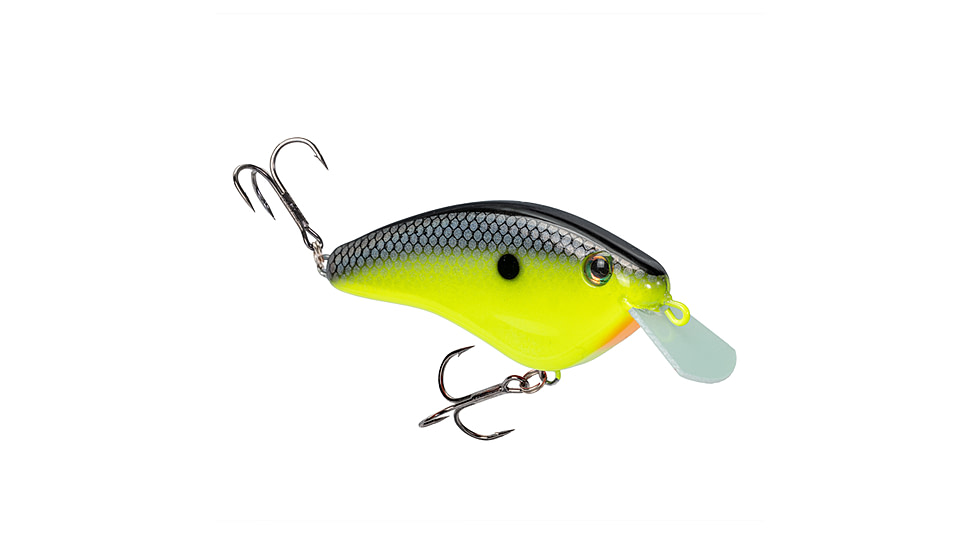 Strike King Hardliner 35 Crankbait, 2.5in, 5/16oz, Chartreuse Baitfish, 12-36287