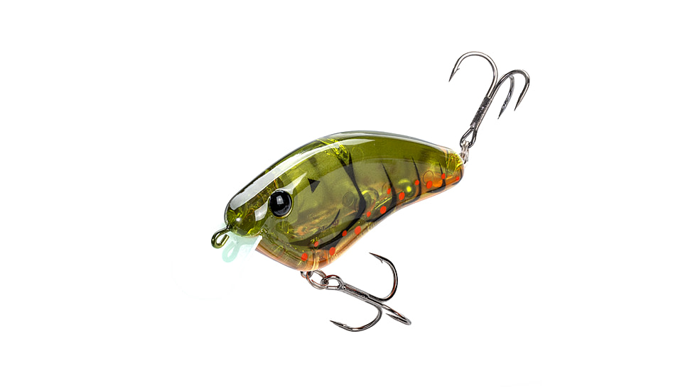 Strike King Hardliner 35 Crankbait, 2.5in, 5/16oz, Phantom Green Craw, 12-36297