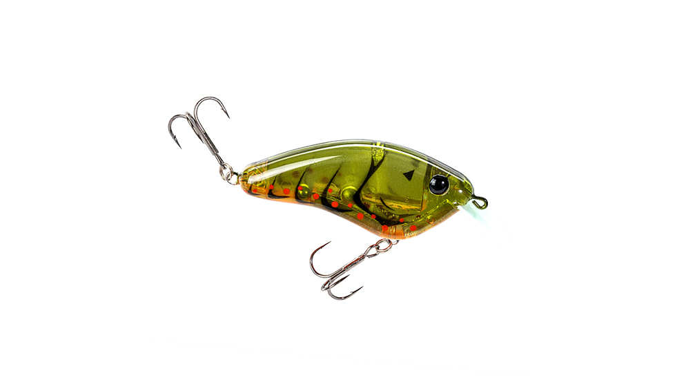 Strike King Hardliner 35 Crankbait, 2.5in, 5/16oz, Phantom Green Craw, 12-36297