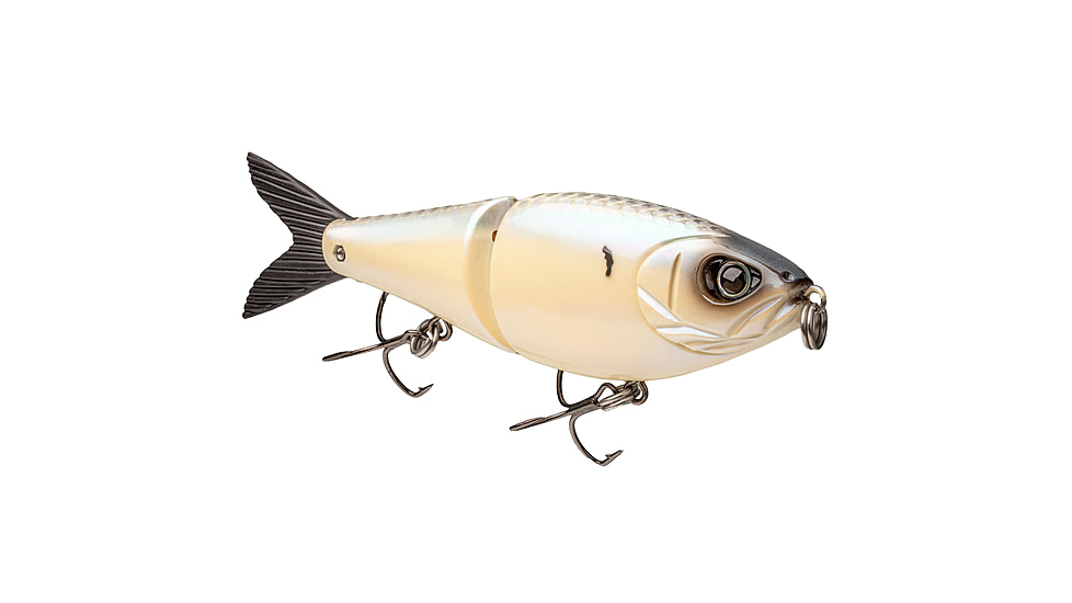 Strike King Hog Father Jr Hardbait, 7in, 2.5oz, Bone, 12-35607