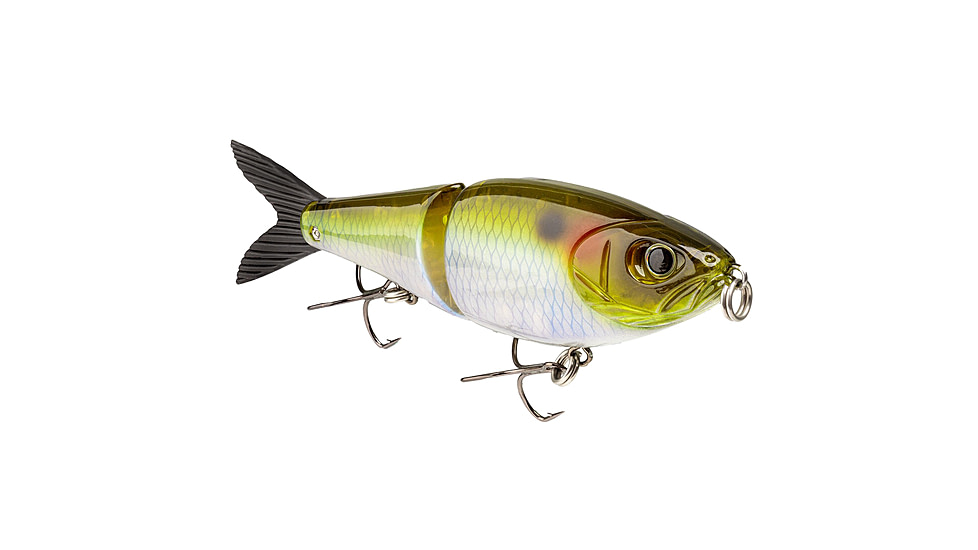 Strike King Hog Father Jr Hardbait, 7in, 2.5oz, Ghost Herring, 12-35606