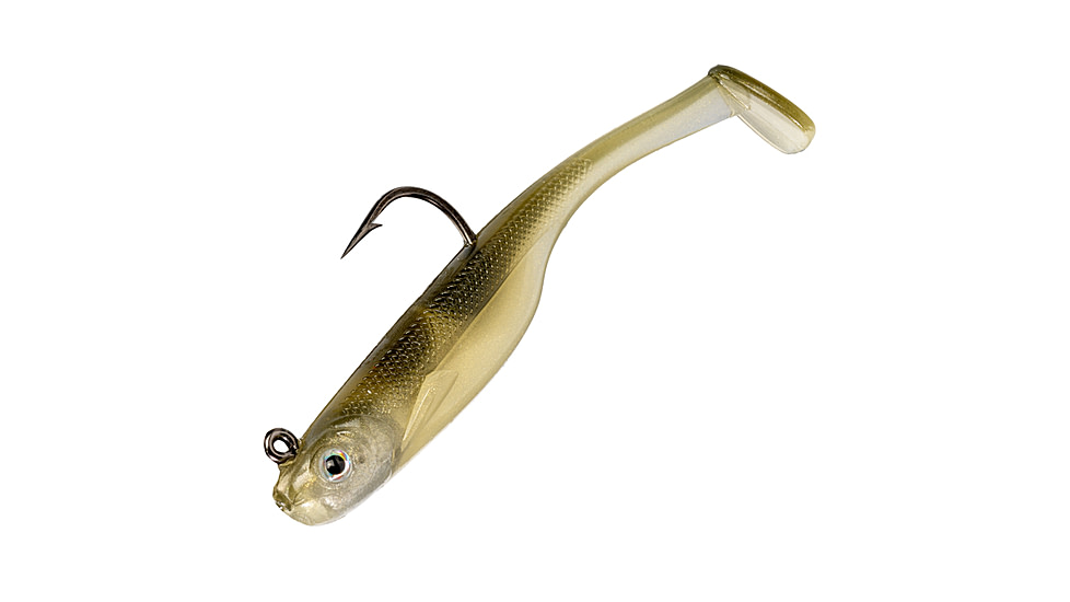 Strike King Homing Minnow Softbait, 3 pack, 2.5in, 1/4oz, AYU, 12-36127