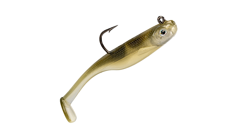 Strike King Homing Minnow Softbait, 3 pack, 2.5in, 1/4oz, AYU, 12-36127