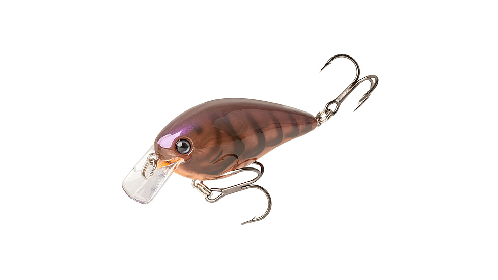 Strike King KVD 1.5 Crankbaits, Phantom Brown Craw, 3/8oz, HCKVDS1.5-P447