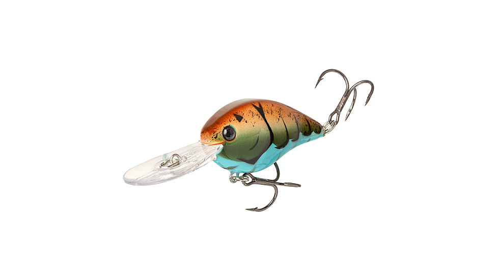 Strike King KVD 1.5 Flat Side Crankbaits, Table Rock Craw, 3/8oz, HCKVD1.5F-592