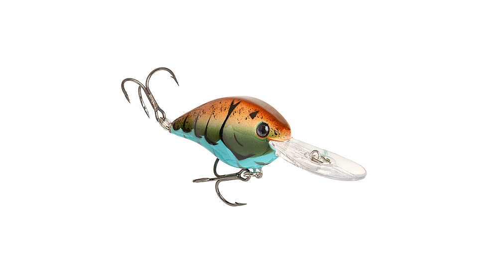 Strike King KVD 1.5 Flat Side Crankbaits, Table Rock Craw, 3/8oz, HCKVD1.5F-592