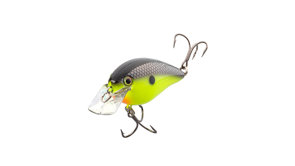 Strike King KVD Elite 2.5 Crankbaits, Chartreuse Baitfish, 5/8oz, HCKVD2.5E-432