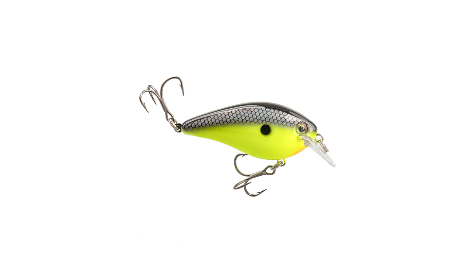 Strike King KVD Elite 2.5 Crankbaits, Chartreuse Baitfish, 5/8oz, HCKVD2.5E-432