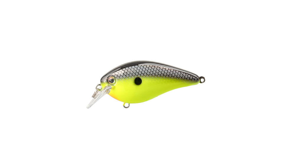 Strike King KVD Elite 2.5 Crankbaits, Chartreuse Baitfish, 5/8oz, HCKVD2.5E-432