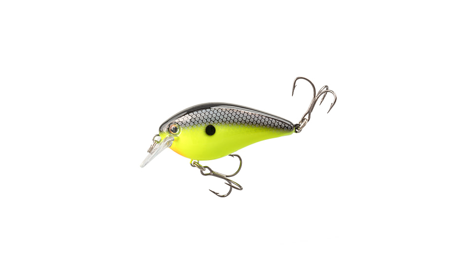 Strike King KVD Elite 2.5 Crankbaits, Chartreuse Baitfish, 5/8oz, HCKVD2.5E-432